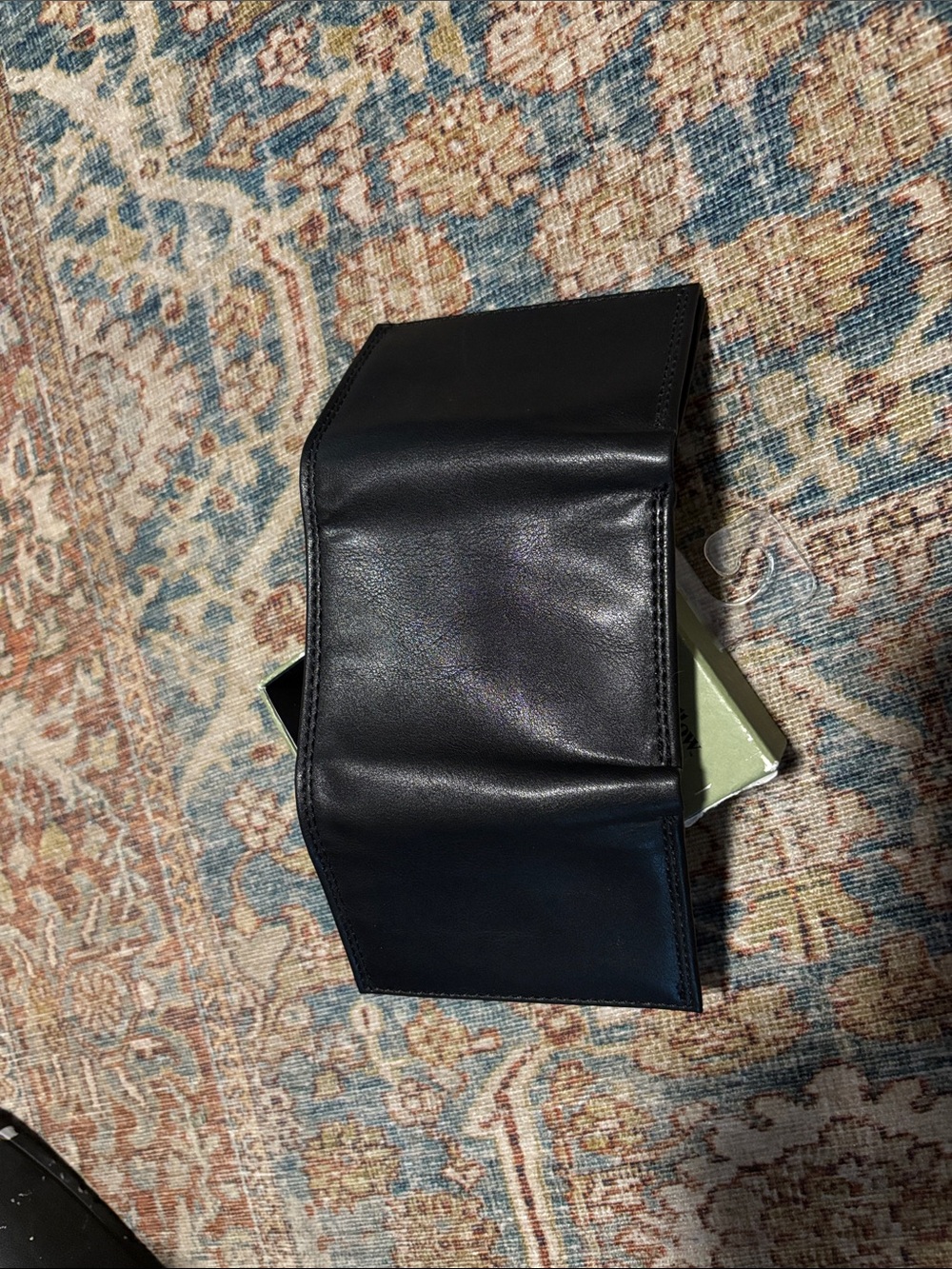 Goodfellow & Co Black Leather Bi-Fold Wallet